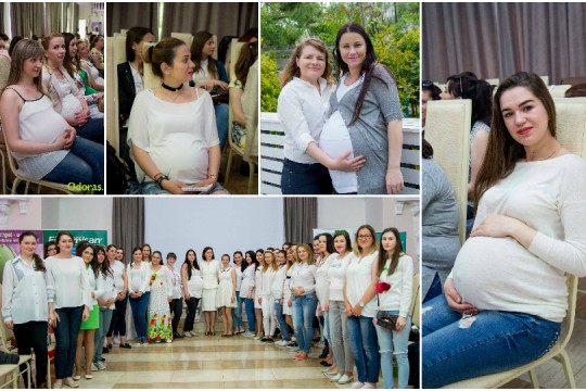 O șezătoare în ALB. Vezi evenimentul care adună cele mai multe gravide din Chișinău!