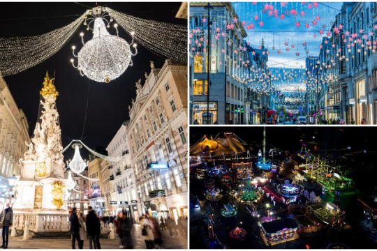 (FOTO) Capitalele europene, pregătite de Crăciun