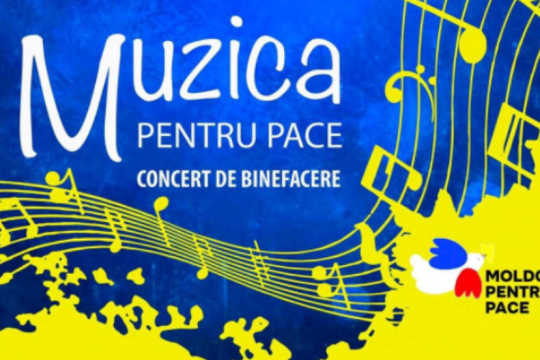 Concert de binefacere în susținerea Ucrainei la Chișinău
