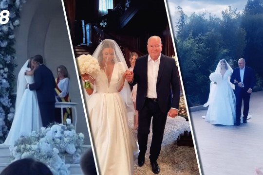 Milionarul Gabriel Stati s-a însurat cu modelul Anastasia Fotachi: Imagini de la nunta anului din țara noastră