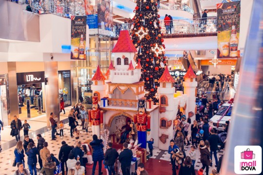 Shopping MallDova a dat startul sărbătorilor de iarnă!