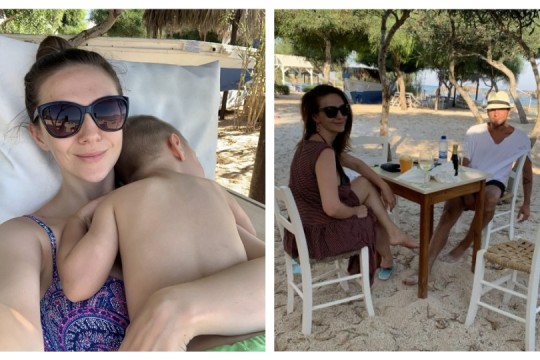 (FOTO) Adela Popescu vorbește despre vacanță: Pentru mine cele mai frumoase vacanțe au fost cele de dinainte de copii