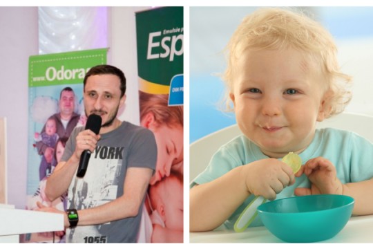Mihai Stratulat vorbește despre alimentația copilului în primul an de viață