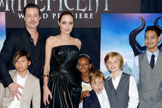 Cu cine rămân copiii dacă Angelina Jolie şi Brad Pitt divorţează?