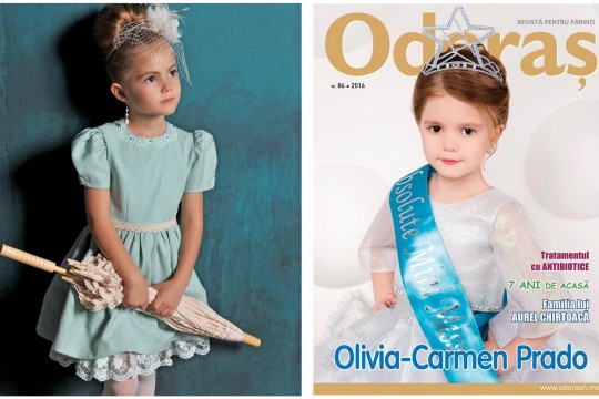 Olivia-Carmen Prado: Am adus de la Praga coroniţa de Mini Miss
