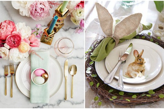 15 idei creative pentru decorarea mesei de Paști