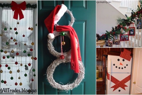 Decorează-ți casa neobișnuit în stilul Crăciunului!