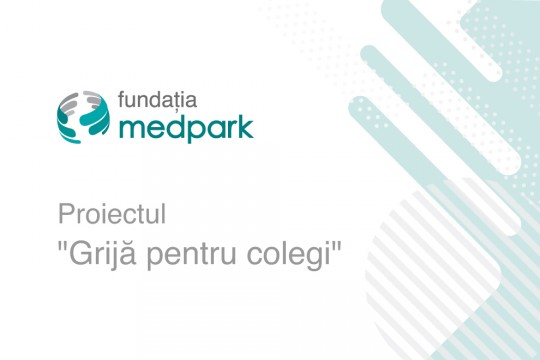 „Grijă pentru colegi” – proiectul Fundației Medpark întru susținerea lucrătorilor medicali care au suportat infecția COVID-19