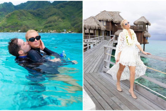 (FOTO) Unde a mers în luna de miere Paris Hilton după nuntă